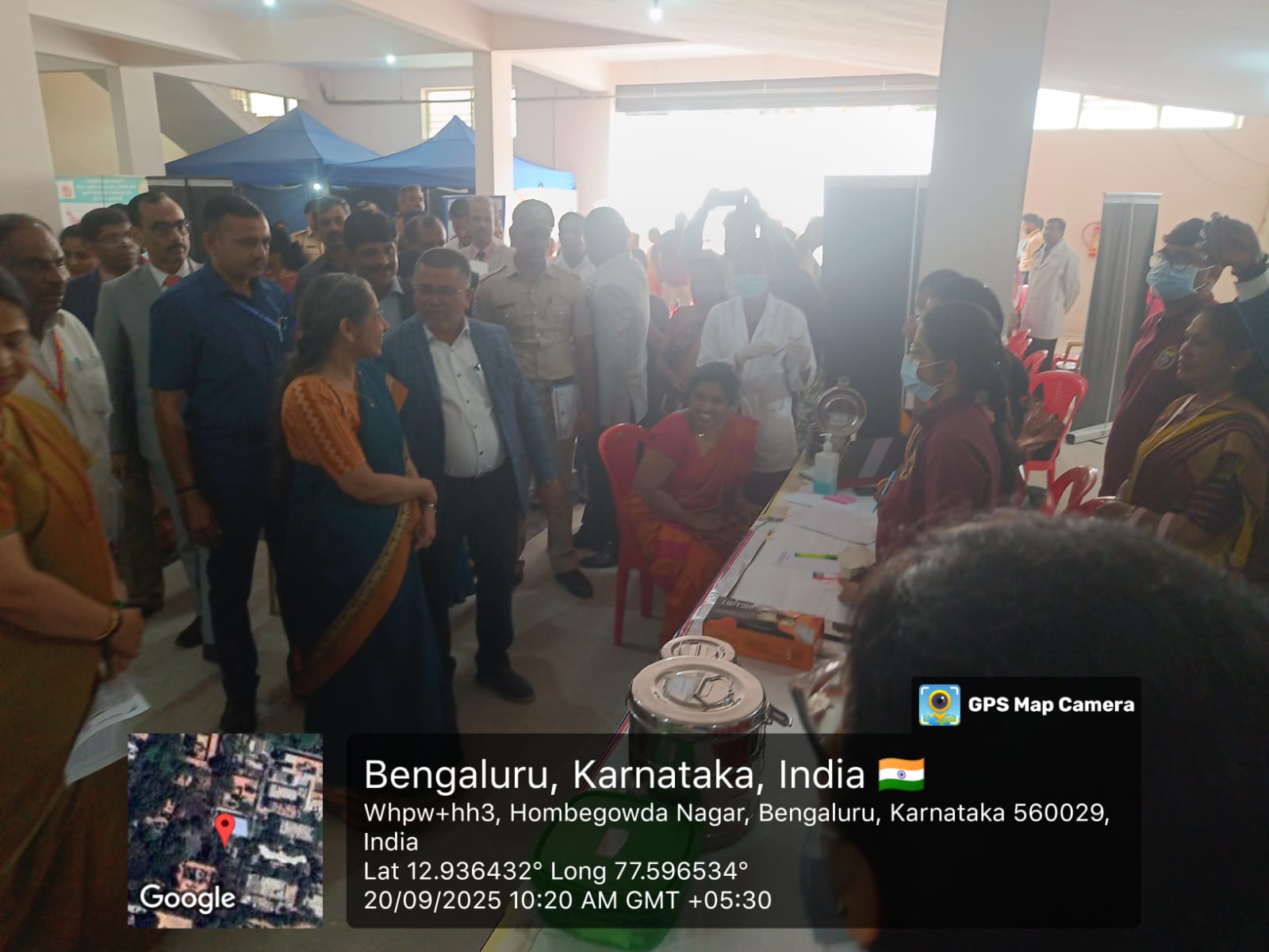 Dental camp activity at State Home For Women